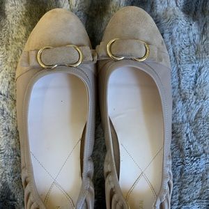 Tan Women’s Flat Shoes